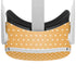 Yellow and White Hearts Oculus Quest 2 Skin