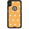 Yellow and White Hearts Otterbox Commuter iPhone Skin
