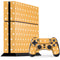 Yellow and White Hearts PS4 Console and Controller Bundle Skin