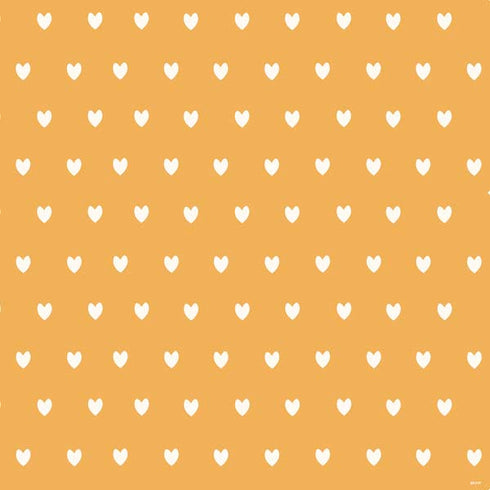 Yellow and White Hearts PS4 Console Skin