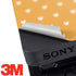 Yellow and White Hearts PS4 Slim Skin