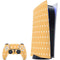 Yellow and White Hearts PS5 Digital Edition Bundle Skin