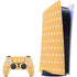 Yellow and White Hearts PS5 Digital Edition Bundle Skin