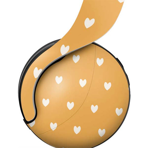 Yellow and White Hearts PULSE 3D Wireless Headset for PS5 Skin