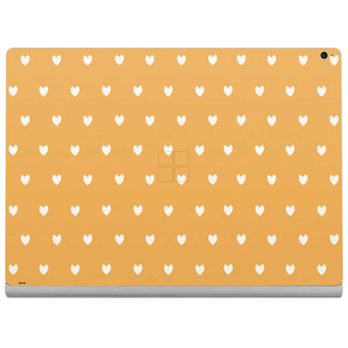 Yellow and White Hearts Surface Book 2 15in Skin