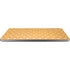 Yellow and White Hearts Universal Laptop 12in (9.8 x 6.8in) Skin