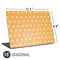Yellow and White Hearts Universal Laptop 15in (12.2 x 8.8in) Skin