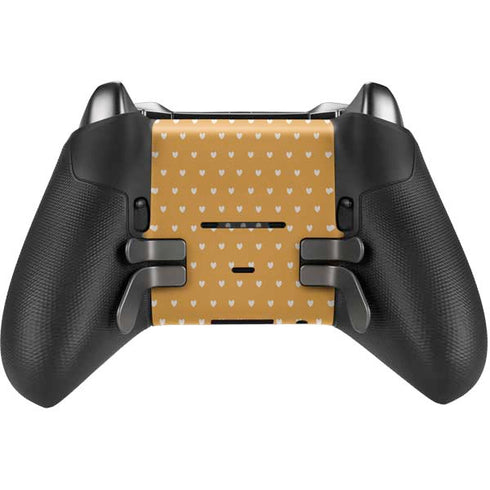 Yellow and White Hearts Xbox Elite Wireless Controller Series 2 Skin