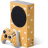 Yellow and White Hearts Xbox Series S Skins