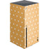 Yellow and White Hearts Xbox Series X Console Skin