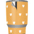 Yellow and White Hearts Yeti 20oz Tumbler Skin