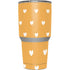 Yellow and White Hearts Yeti 30oz Rambler Tumbler Skin