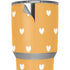 Yellow and White Hearts Yeti 30oz Rambler Tumbler Skin