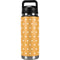 Yellow and White Hearts YETI Rambler 26oz Bottle Skin