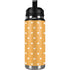 Yellow and White Hearts YETI Rambler 26oz Bottle Skin
