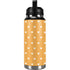 Yellow and White Hearts YETI Rambler 36oz Bottle Skin
