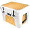 Yellow and White Hearts YETI Tundra 35 Hard Cooler Skin