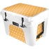 Yellow and White Hearts YETI Tundra 35 Hard Cooler Skin