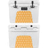 Yellow and White Hearts YETI Tundra 35 Hard Cooler Skin