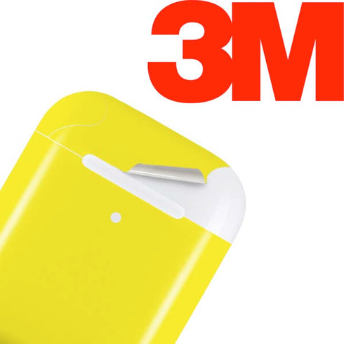 Yellow Solid Apple AirPods Skin