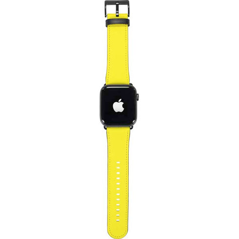 Yellow Solid Apple Watch Band 42-44mm