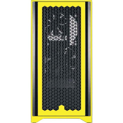Yellow Solid Corsair 4000D Tempered Glass Mid-Tower ATX Case Skin