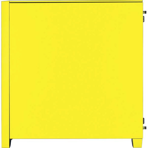 Yellow Solid Corsair 4000D Tempered Glass Mid-Tower ATX Case Skin