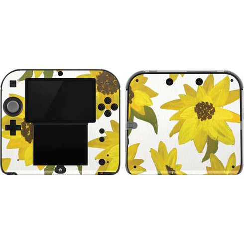 Cat Coq Sunflower Acrylic Nintendo 2DS Skin