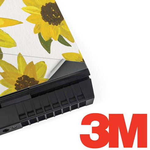 Sunflower Acrylic by Cat Coq Dell Alienware Skin