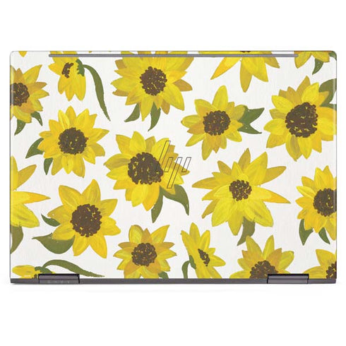 Cat Coq Sunflower Acrylic HP Envy Skin
