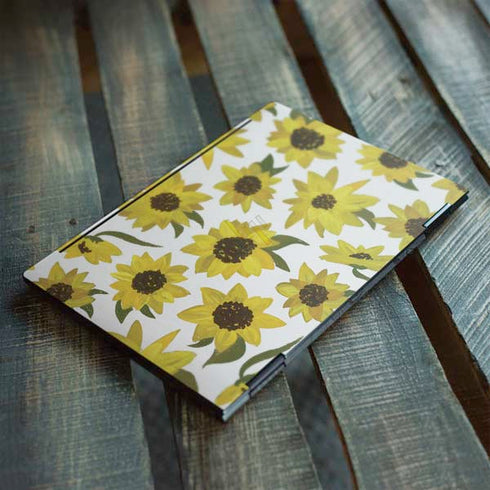 Cat Coq Sunflower Acrylic HP Envy Skin