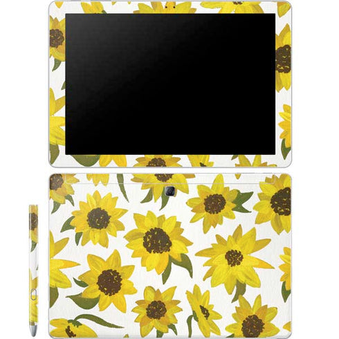 Cat Coq Sunflower Acrylic Galaxy Book 12in Skin