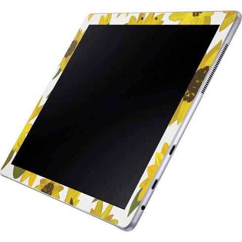 Cat Coq Sunflower Acrylic Galaxy Book 12in Skin