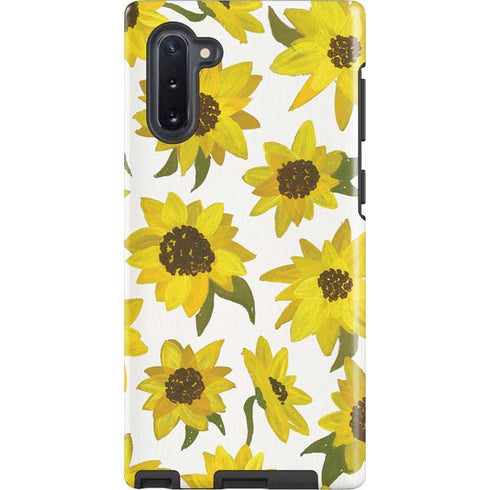 Cat Coq Sunflower Acrylic Galaxy Note 10 Pro Case