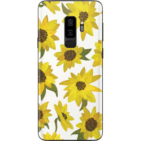 Cat Coq Sunflower Acrylic Galaxy S9 Plus Skin