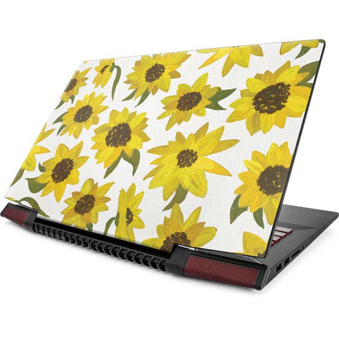 Cat Coq Sunflower Acrylic Lenovo IdeaPad Skin