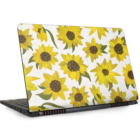 Cat Coq Sunflower Acrylic Dell Inspiron Skin