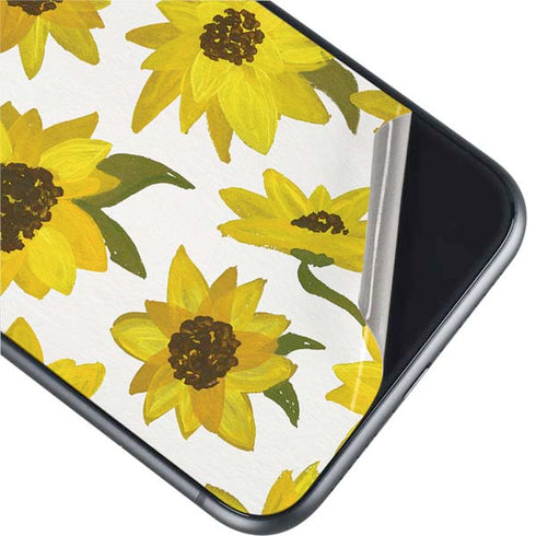 Cat Coq Sunflower Acrylic iPhone 11 Skin