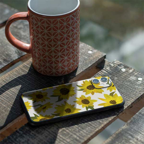 Cat Coq Sunflower Acrylic iPhone 11 Skin