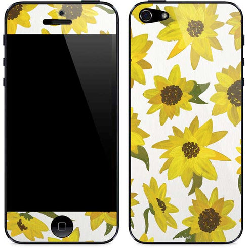 Cat Coq Sunflower Acrylic iPhone 5/5s/5SE Skin