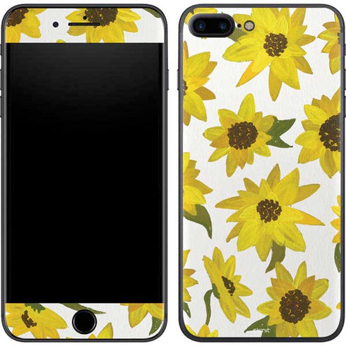 Cat Coq Sunflower Acrylic iPhone 7 Plus Skin