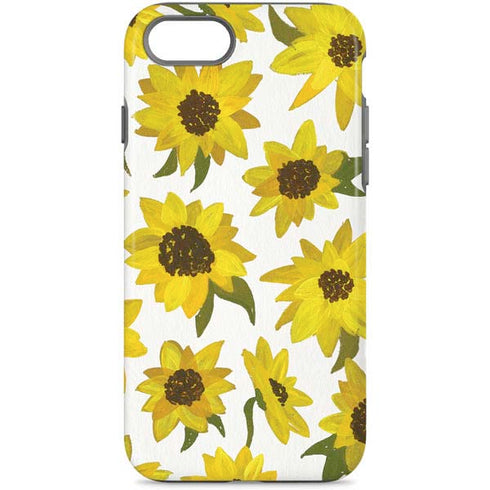 Cat Coq Sunflower Acrylic iPhone 7 Pro Case