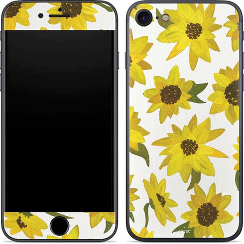 Cat Coq Sunflower Acrylic iPhone 7 Skin