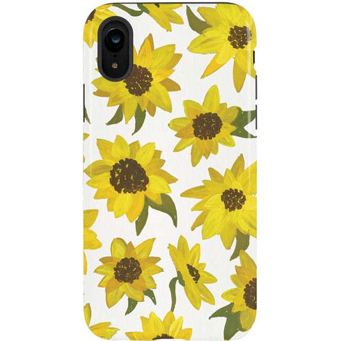 Cat Coq Sunflower Acrylic iPhone XR Pro Case