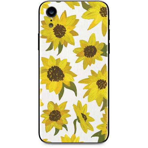 Cat Coq Sunflower Acrylic iPhone XR Skin