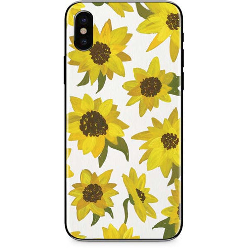 Cat Coq Sunflower Acrylic iPhone XS Max Skin
