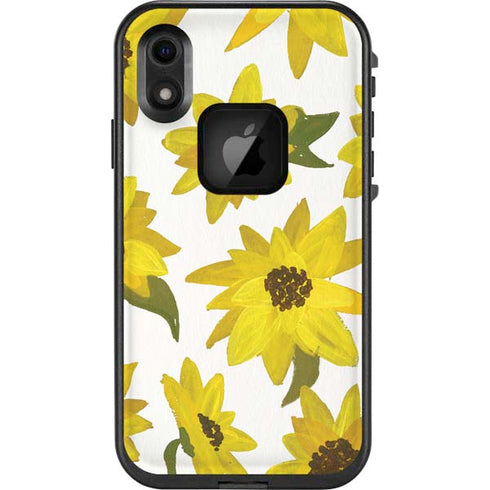 Cat Coq Sunflower Acrylic LifeProof Fre iPhone Skin