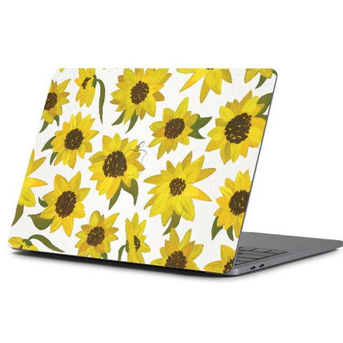 Cat Coq Sunflower Acrylic Apple MacBook Pro 13-inch Skin