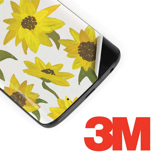 Cat Coq Sunflower Acrylic Moto G6 Skin