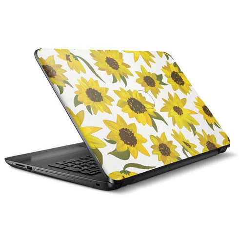 Cat Coq Sunflower Acrylic HP Notebook Skin